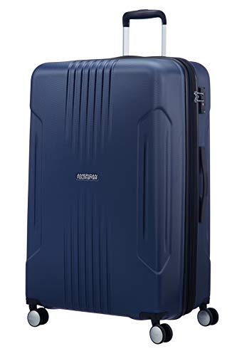 American Tourister Tracklite - Spinner Large Expandable Koffer, 78 cm, 120L, Dark Navy